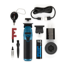 BaByliss PRO FXONE BlueFX Limited Edition Black & Blue All-Metal Interchangeable-Battery Trimmer (FX799BL)