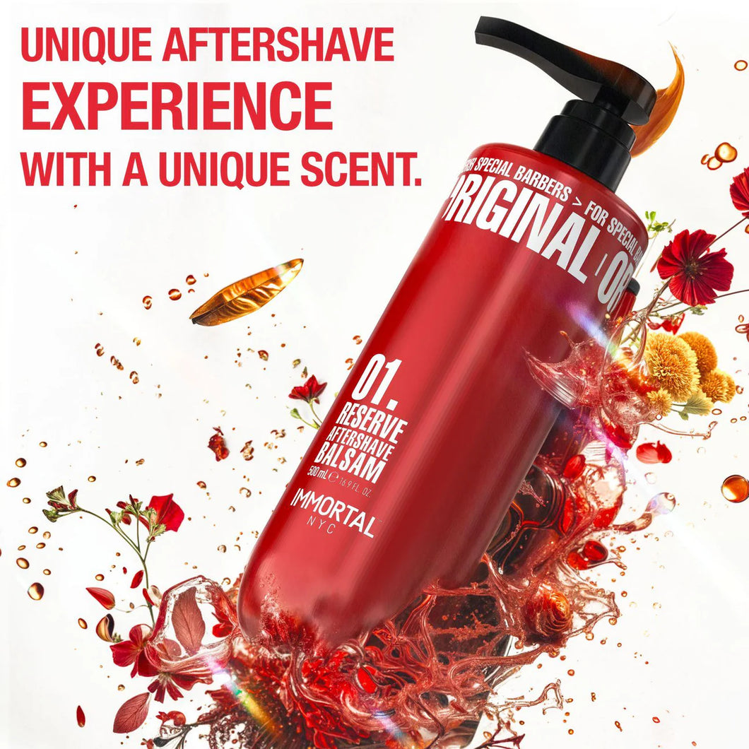 IMMORTAL RESERVE 01 AFTERSHAVE BALSAM 16.9OZ