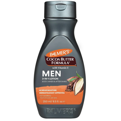 Kakaobotter Mans 3-in-1 Lotion deur PALMER'S (PALM4580-6)