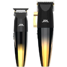 JRL Professional Fresh Fade 2020 Limited Edition Gold Clipper &amp; Trimmer Set + Charging Base 