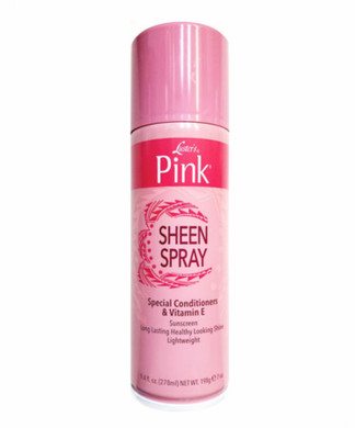 Luster's Pink Sheen Spray a wɔde petepete so 7oz.