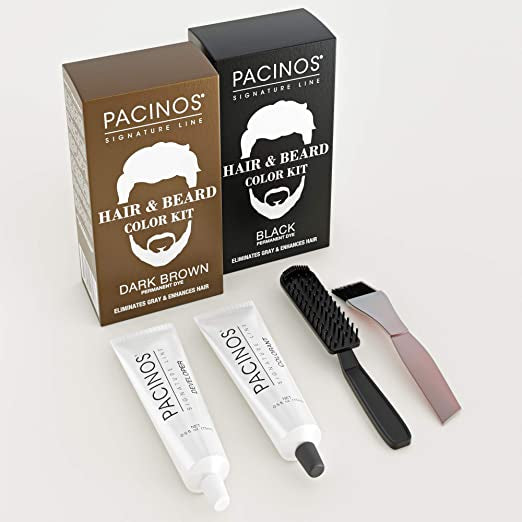 Pacinos Hair & Beard Color Kit