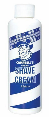 Campbell’s Liquid Shave Cream 8oz.