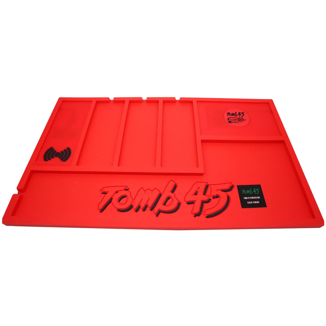Tomb45 PoweredMat Wireless Charging Organizing Mat - Red – Barber Supply &  Co.