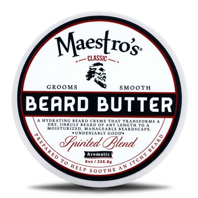 Maestro’s Spirited Blend Beard Butter