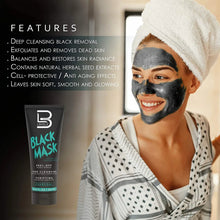 L3VEL3 Purifying & Pore Cleansing Peel-Off Black Charcoal Mask (250ml/8.45oz)