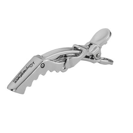 Babyliss Pro BARBERology Silver Hair Clips (2pk)