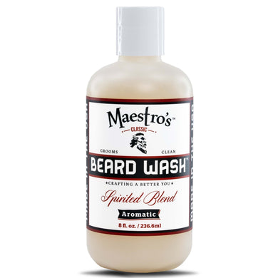 Maestro's Spirited Blend Beard Wash