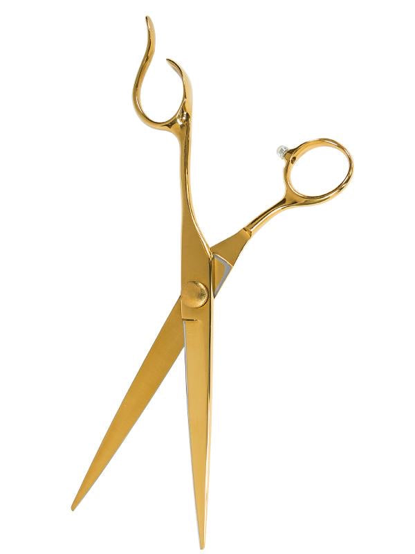 Buy Wholesale China Hairdressing Scissors Professional Curved Blade Small  Beauty Tools Gold Eyebrow Scissors & Stainless Steel Beard Scissors at USD  0.76