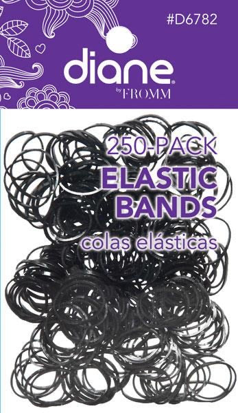 Diane Black Rubber Bands 250-pack D6770