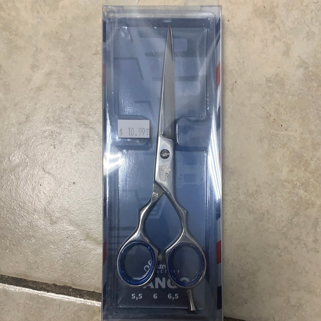 The Shave Factory Tango 6.5” Mirror (Silver) Finish Hair Shears