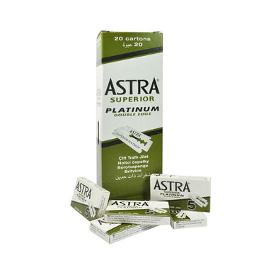 Astra Superior Platinum Double Edge Blades (Green)