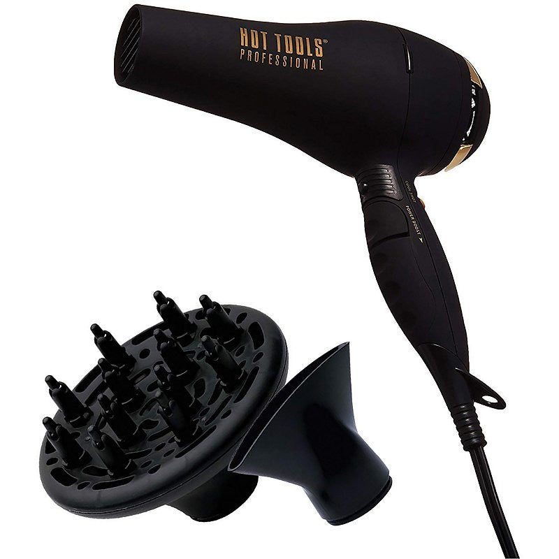 Hot Tools Professional Black Gold Turbo Ionic Dryer – Barber