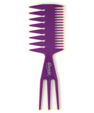 ANNIE 3-IN-1 CLAW STYLE COMB #208 Assorted Colors