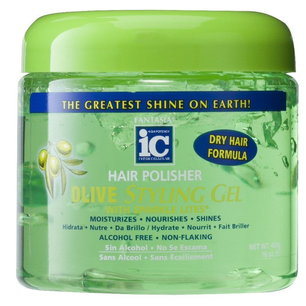 Fantasia IC Olive Styling Gel with Sparkle Lites