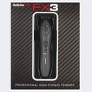 BaByliss PRO FX3 matswart professionele hoë-torque koordlose trimmer (FXX3TB) 
