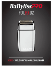 BaByliss Pro Foil FX 02 Silver Shaver