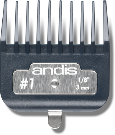 Andis Master Premium Metal Clip Comb #1 33665