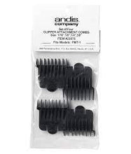 Andis Snap-On Blade (T-Outliner) Attachment Combs 4-Comb Set #23575