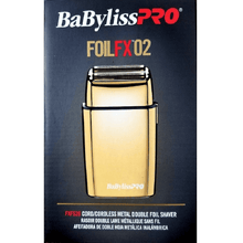 BaByliss Pro Foil FX 02 Gold Shaver