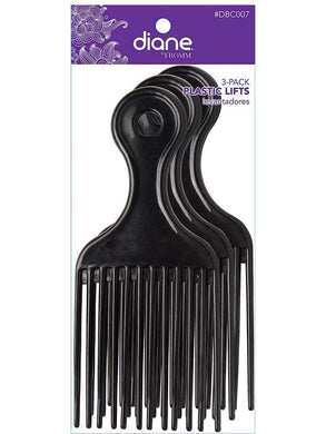 Diane 3-pak plastiek hysbakke DBC007