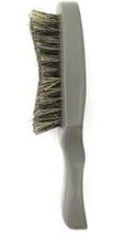 Annie Soft Club Curved Bristle Brush 100% Pure Boar Bristles  Model #2341