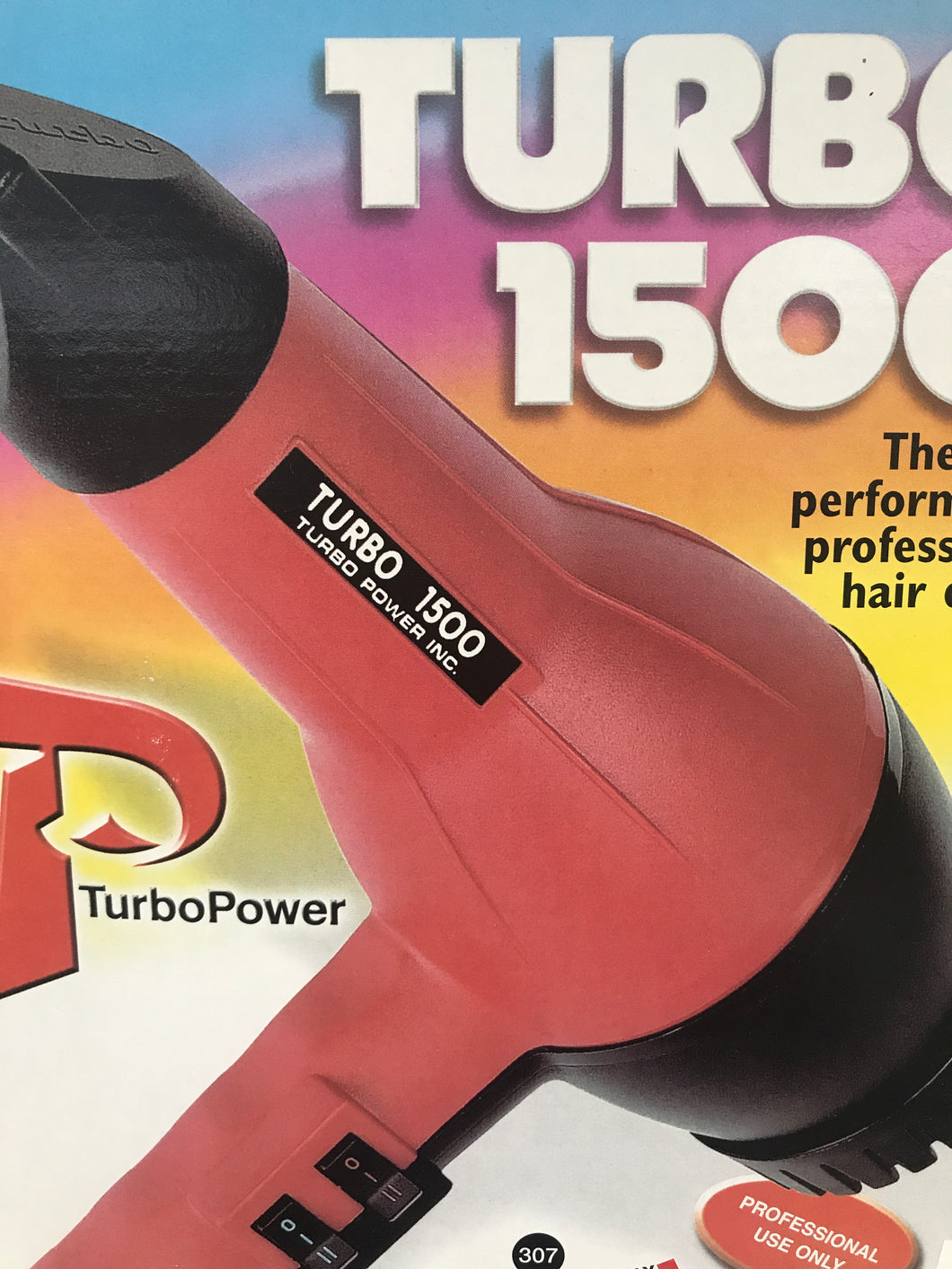 Turbo 1500 Professional Hair Dryer